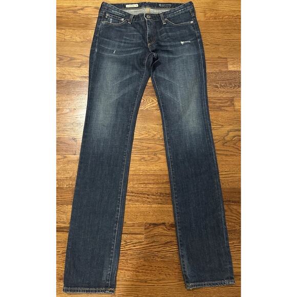 Adriano Goldschmied Jeans Blue Women’s 28R The Premiere Skinny Straight - Picture 3 of 15